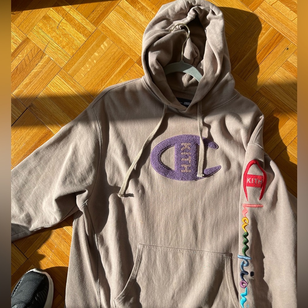 KITH x CHAMPION HOODIE.